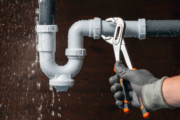 Professional Drain Cleaning technician working in Kiefer, OK